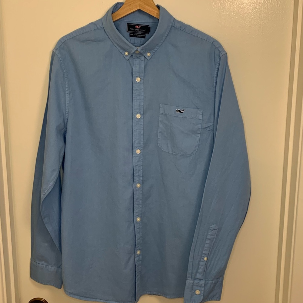 L Men’s Vineyard Vines Slim Fit Tucker Shirt